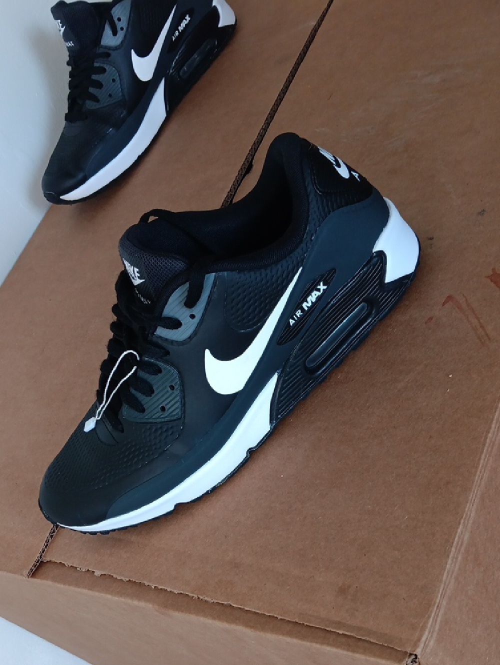 Nike Black and White Air Max Men's Sneakers